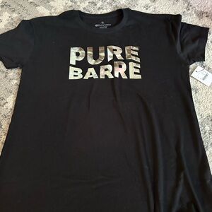 NWT Pure Barre Foil Tshirt Medium